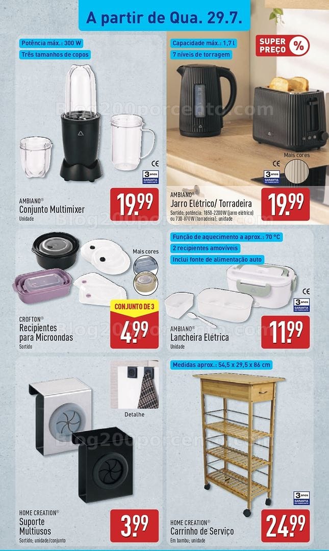 Antevisão Folheto ALDI Promoções de 27 julho a 2 agosto
